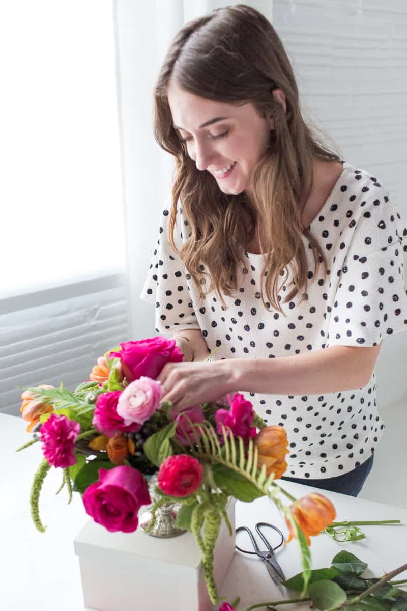 floral workshop | sugarandcloth.com