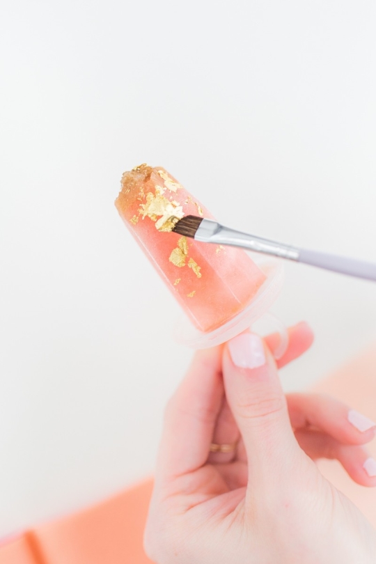 gilded gemstone popsicles | sugarandcloth.com