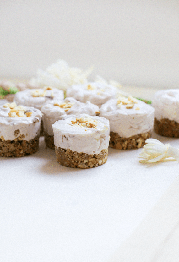 No Bake Peanut Butter & Jelly Cheesecake Bites Recipe