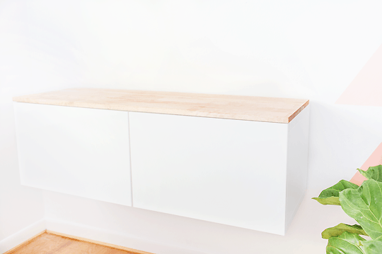 Diy Ikea Hack Floating Modern Credenza