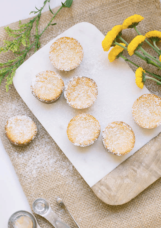 Mini Mochi Cakes Recipe by Top Houston Lifestyle Blogger Ashley Rose | sugarandcloth.com #fall #recipe #mochi #mochicakes #ricecakes #cake #mini