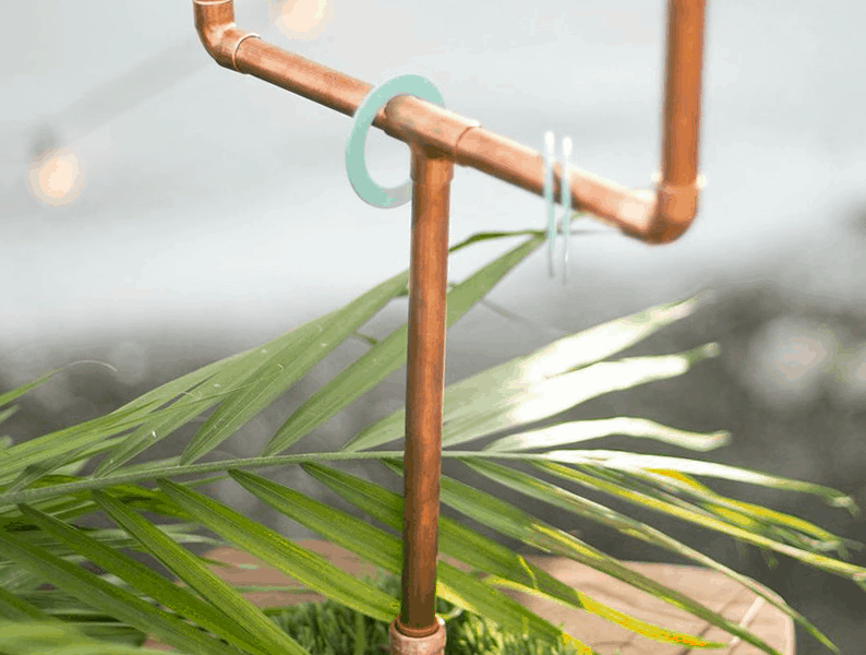 DIY copper washers tailgating yard game | sugarandcloth.com