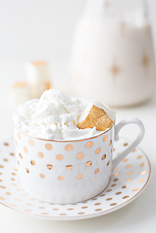 Peppermint White Hot Chocolate Recipe in a Slow Cooker