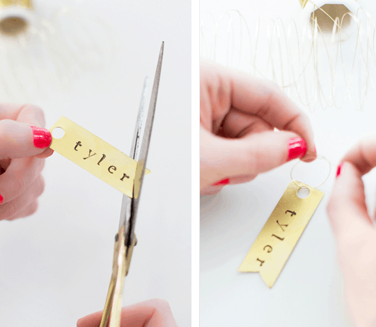 mixed berry punch recipe and brass drink tag DIY | sugarandcloth.com