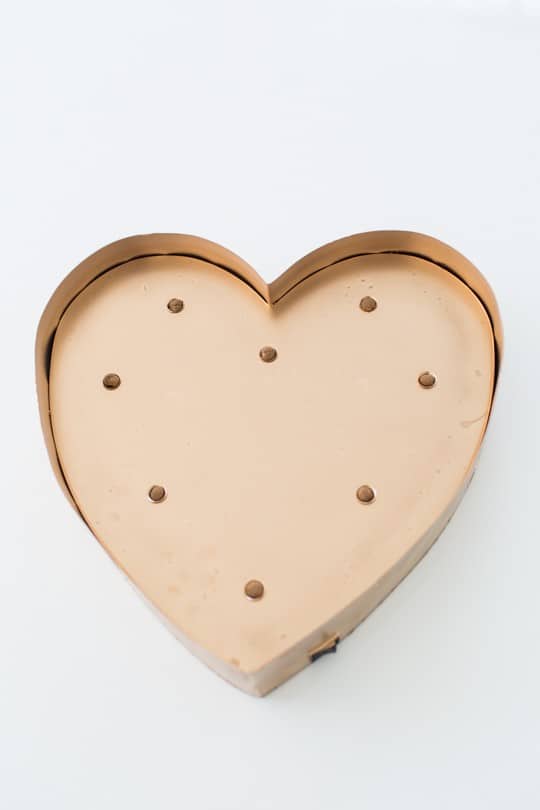 DIY sequin marquee heart sugarandcloth.com