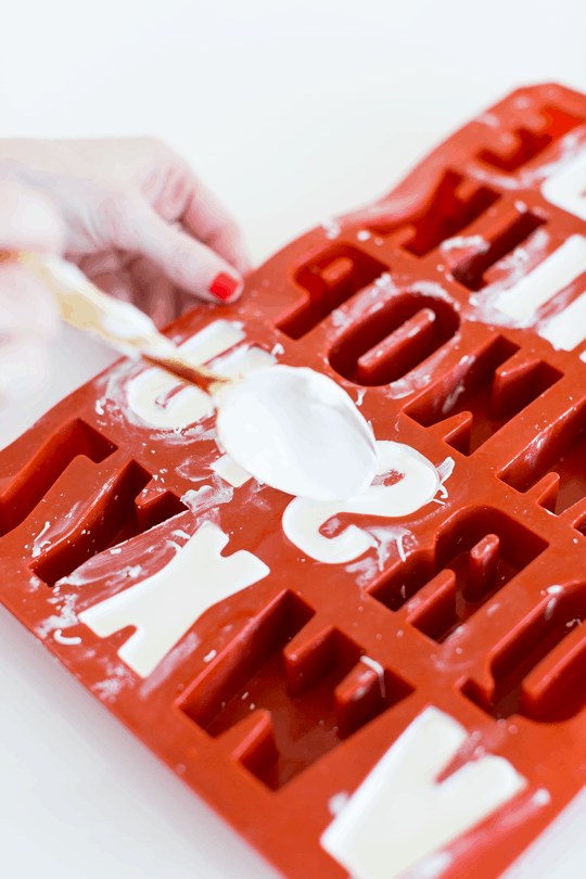 DIY edible chocolate messages | sugar & cloth