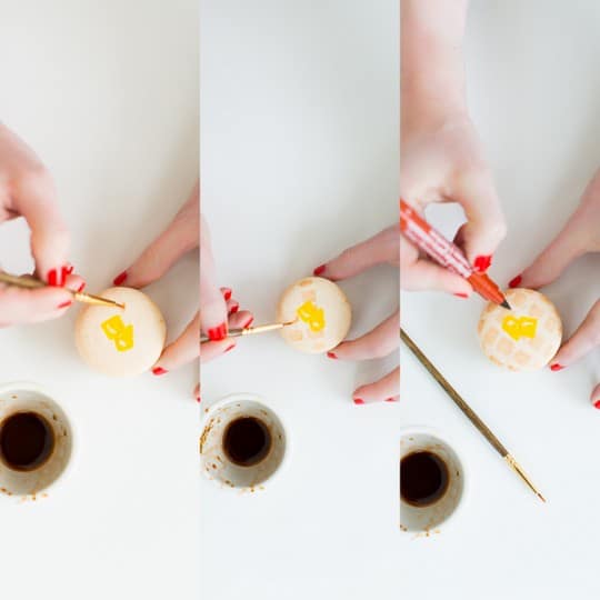 DIY brunch macarons | sugar & cloth