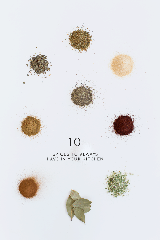 10 Spices to Always Have In Your Kitchen | Sugar & Cloth