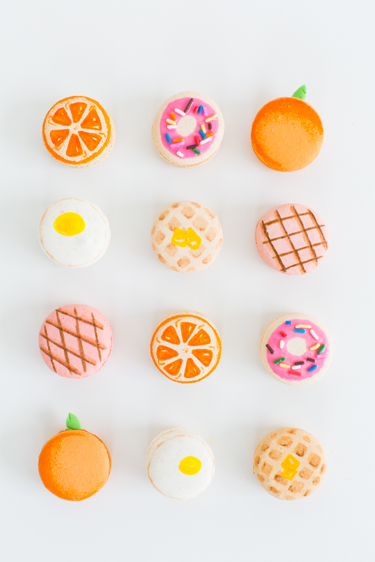 How to Make Cute & Simple DIY Brunch Macarons