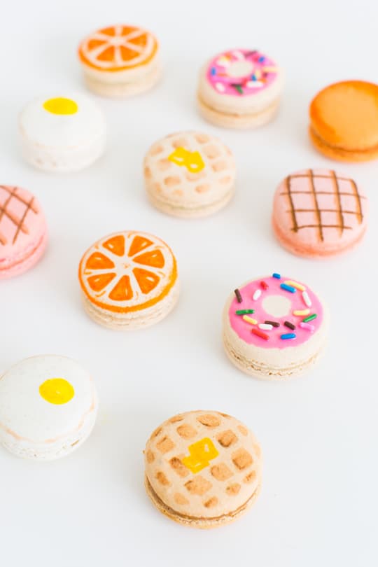 DIY brunch macarons | sugar & cloth