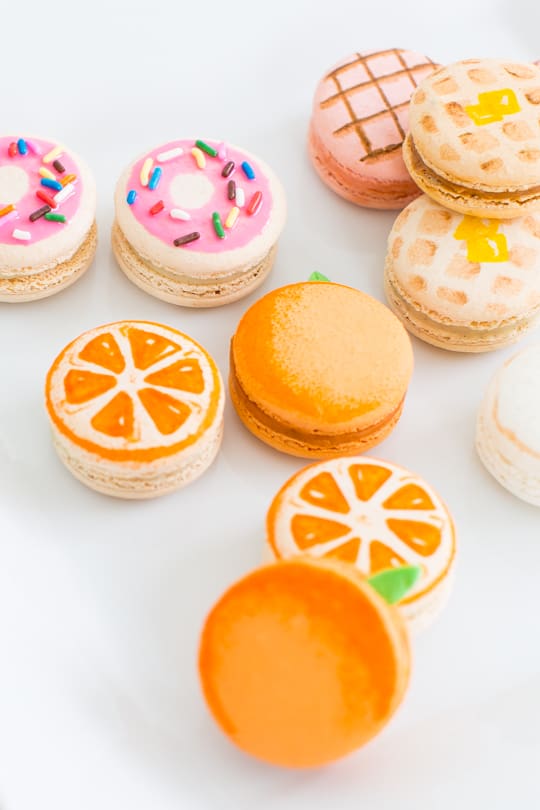 DIY brunch macarons | sugar & cloth