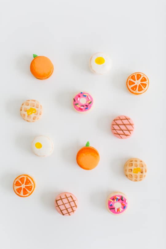 DIY brunch macarons | sugar & cloth