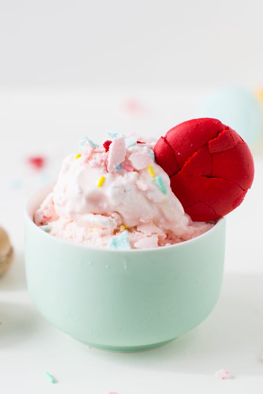 Homemade Macaron Ice Cream Recipe