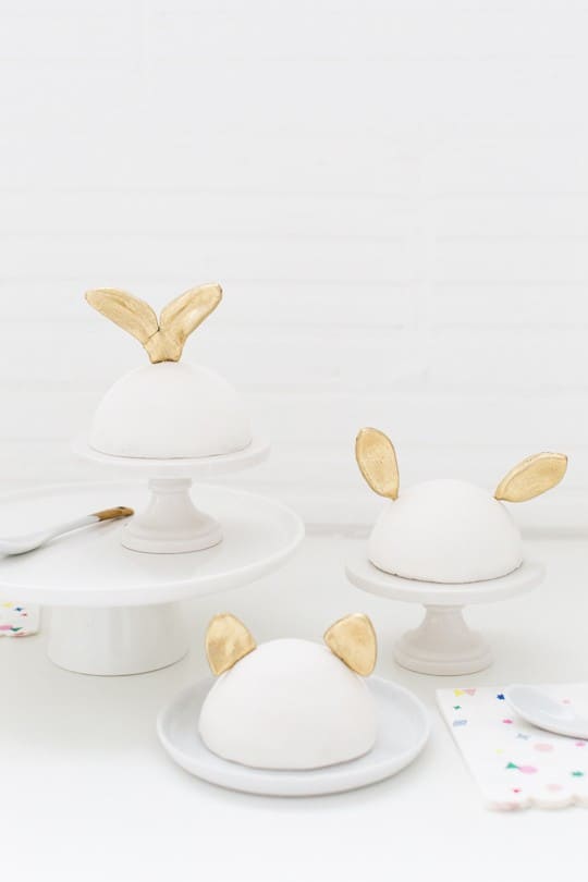 DIY animal ear cake toppers | sugar & cloth