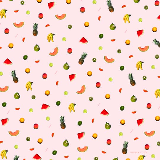 wallpaper fruit wall art download | sugar & cloth