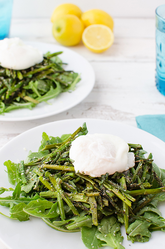 Asparagus and Poached Egg Salad Recipe