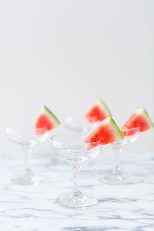 Sugar Free Spiked Watermelon Sorbet Recipe | sugar & cloth