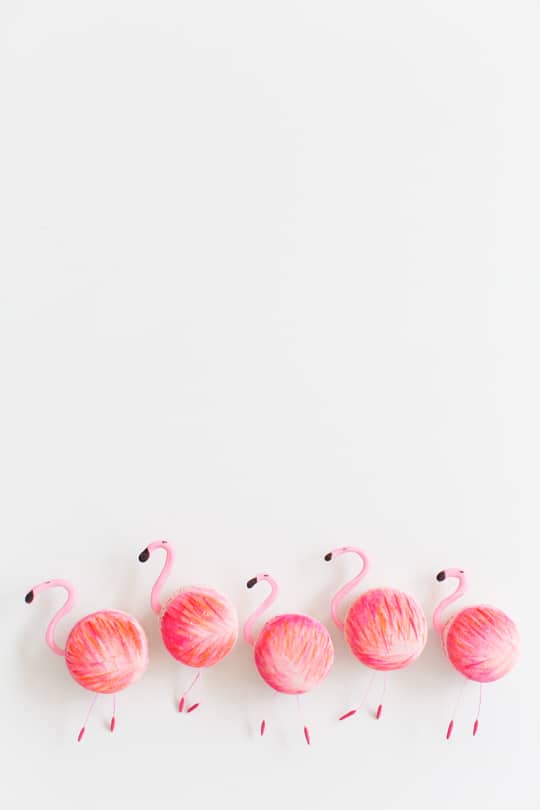DIY flamingo macarons | sugar & cloth
