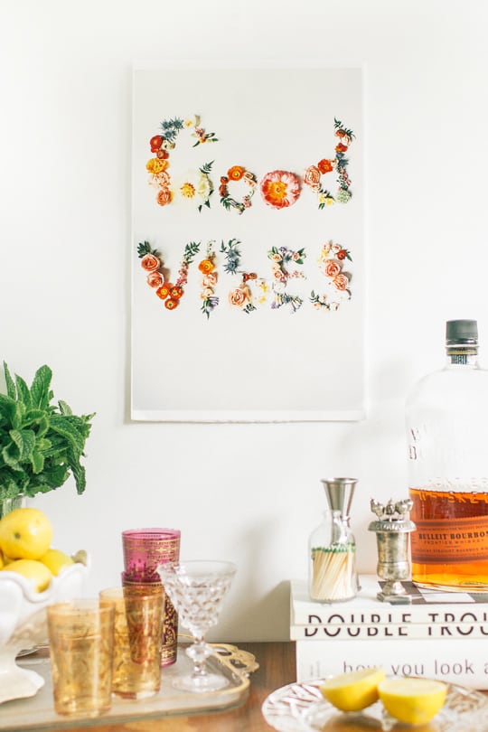 DIY flower artwork printables | sugar & cloth