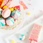 a unicorn strawberry cake recipe | sugar & cloth