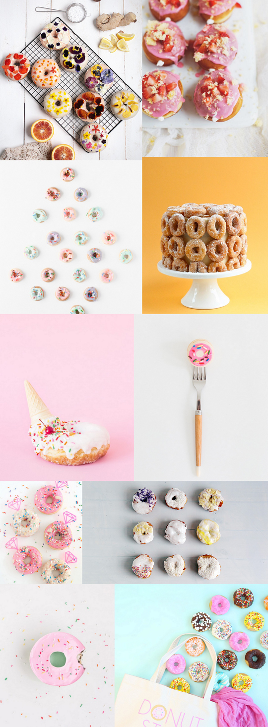 10 Recipes & DIY's to Celebrate Donuts