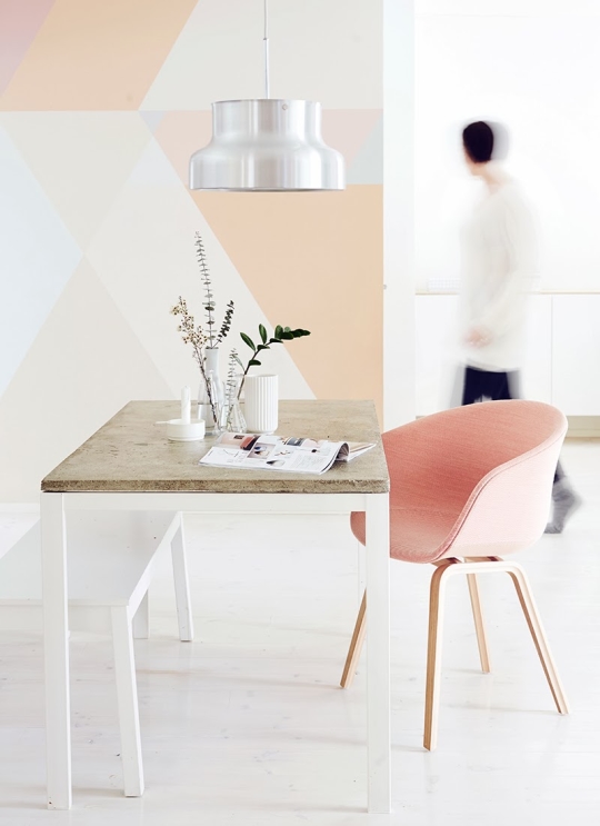 6 color block pastel walls for decor inspiration