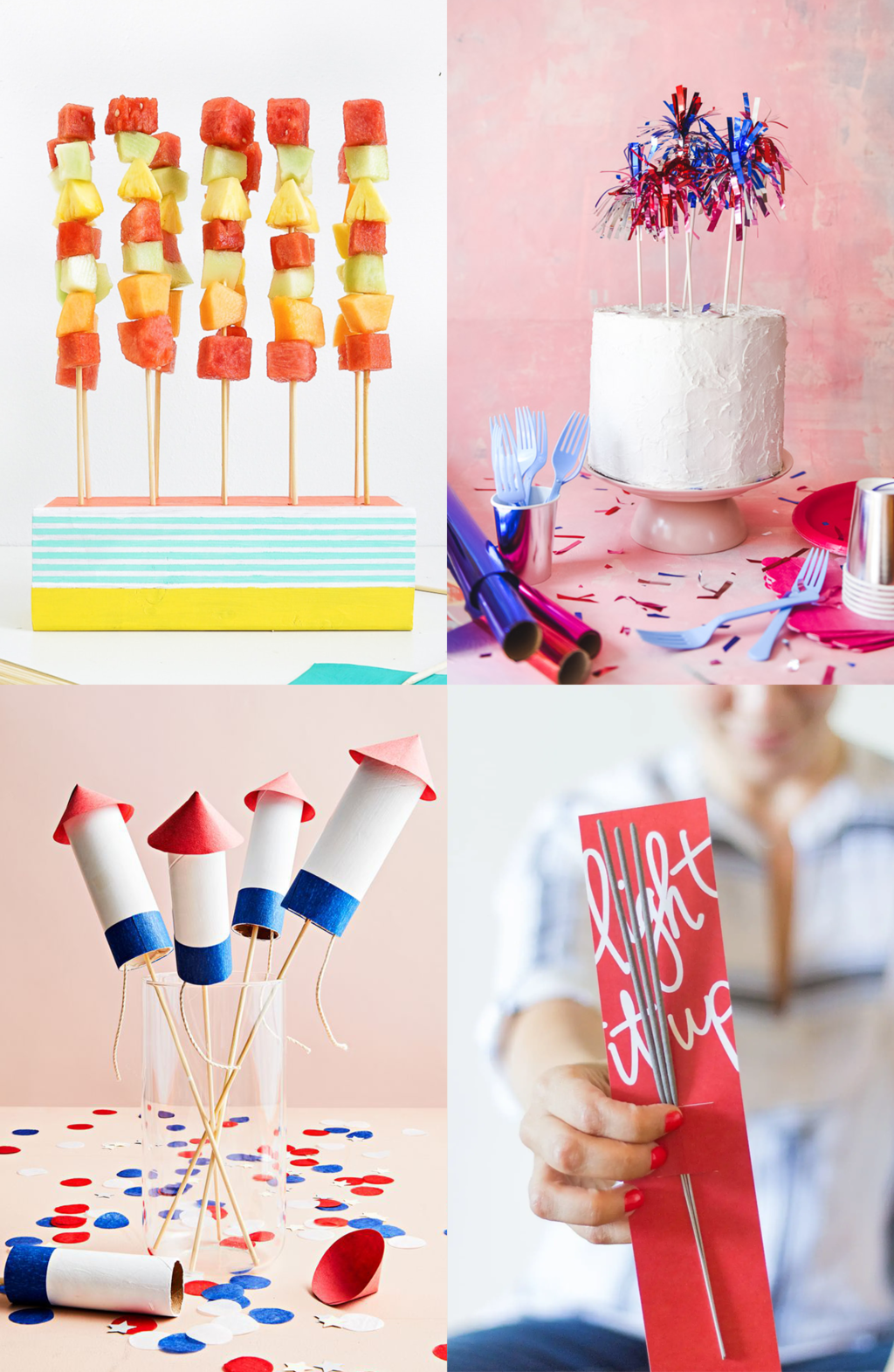 4th of July Craft Ideas and 4th of July DIY decor ideas by Sugar & Cloth
