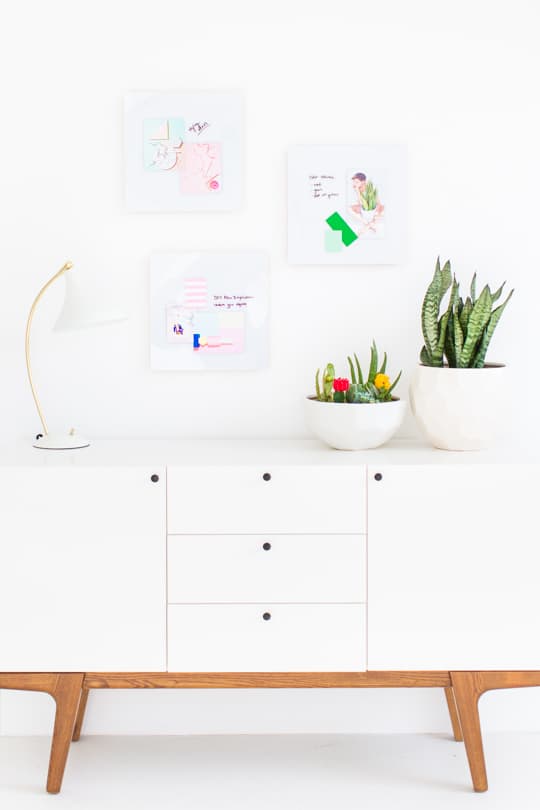 DIY Geometric Inspiration Boards