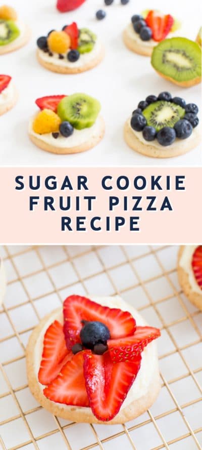 Sugar Cookie Fruit Pizza Recipe — Sugar & Cloth Desserts