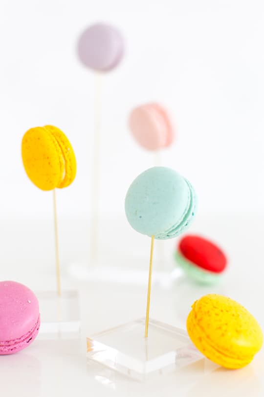 DIY Macaron Display - Sugar & Cloth