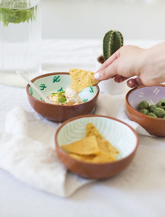 DIY Pattern Bowls - Sugar & Cloth