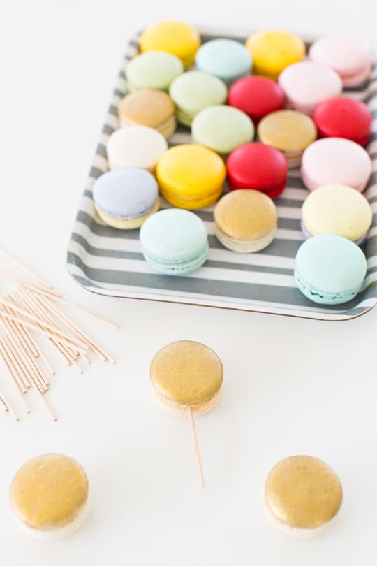 DIY Macaron Cake - Sugar & Cloth - Ashley Rose