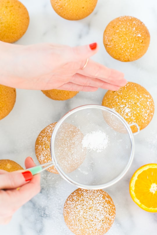 lemon orange olive cupcake recipe - sugar & cloth