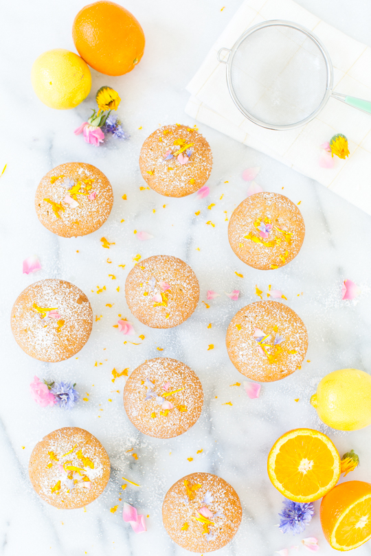 Lemon Orange Olive Oil Cupcakes Recipe