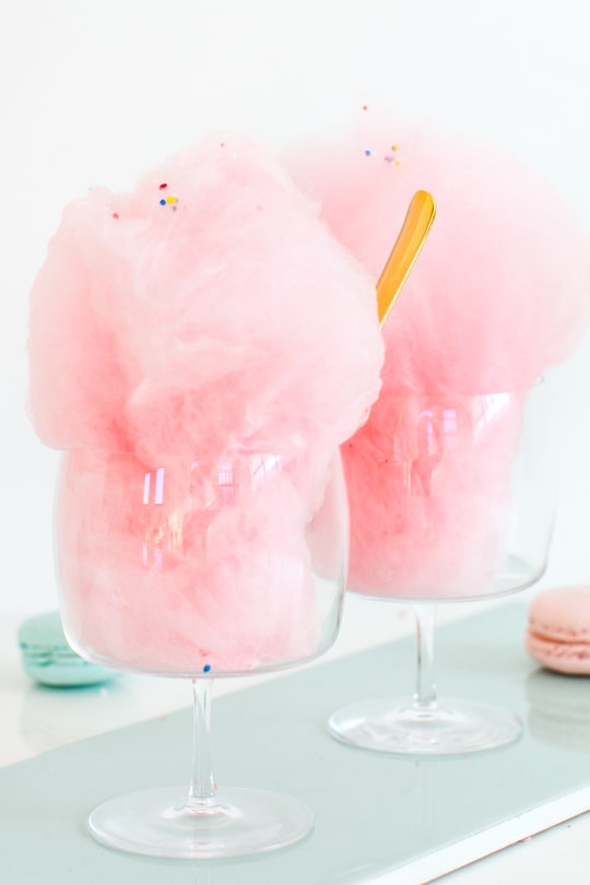 How To Make Spiked Cotton by Top Houston Lifestyle Blogger Ashley Rose #cottoncandy #floss #party #fun #spiked #diy #recipe #infused #sugar