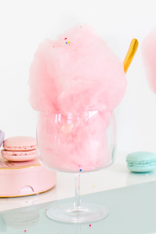How To Make Spiked Cotton by Top Houston Lifestyle Blogger Ashley Rose #cottoncandy #floss #party #fun #spiked #diy #recipe #infused #sugar