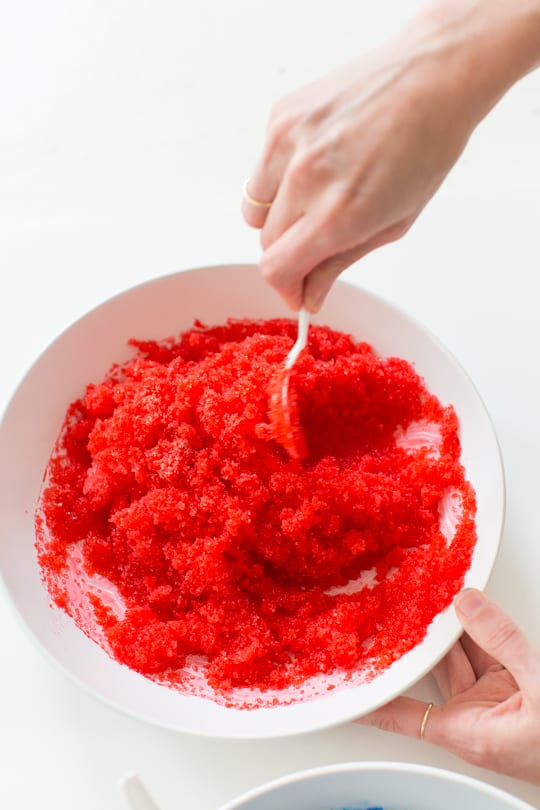 Step 2 -How To Make Spiked Cotton by Top Houston Lifestyle Blogger Ashley Rose #cottoncandy #floss #party #fun #spiked #diy #recipe #infused #sugar