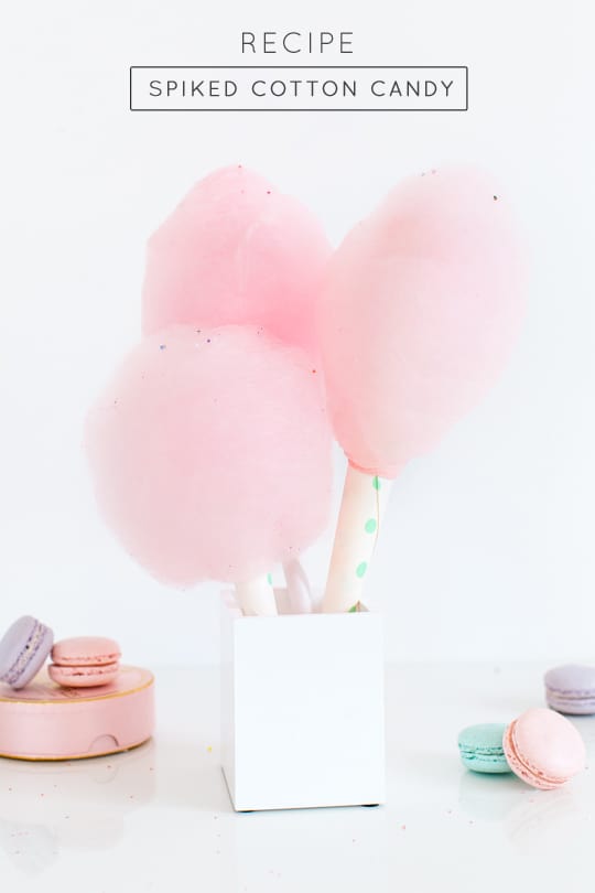 How To Make Spiked Cotton Candy Sugar Cloth