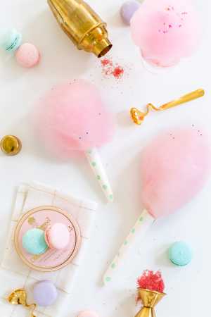 How to Make Spiked Cotton Candy | Sugar & Cloth