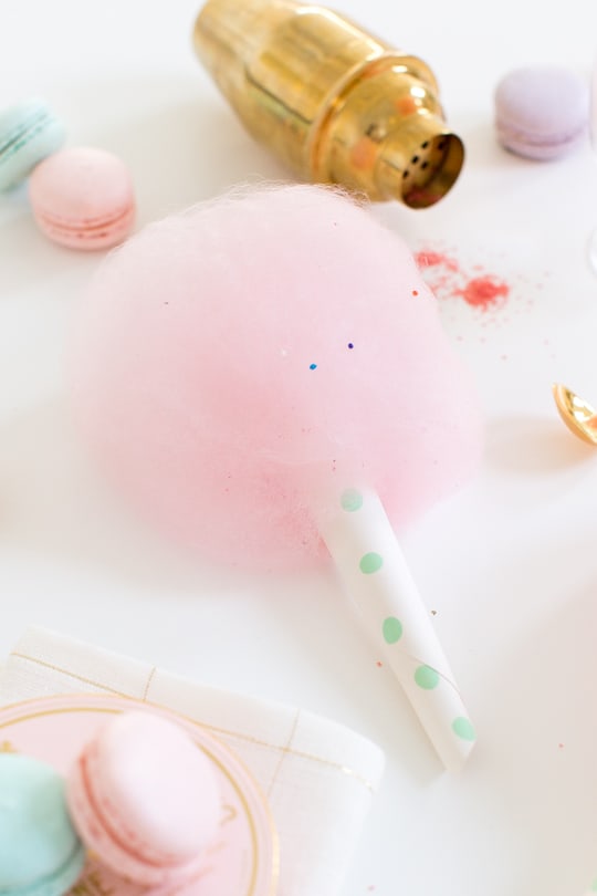 How To Make Spiked Cotton by Top Houston Lifestyle Blogger Ashley Rose #cottoncandy #floss #party #fun #spiked #diy #recipe #infused #sugar