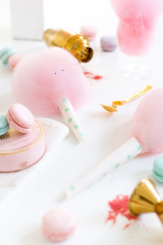 How To Make Spiked Cotton by Top Houston Lifestyle Blogger Ashley Rose #cottoncandy #floss #party #fun #spiked #diy #recipe #infused #sugar