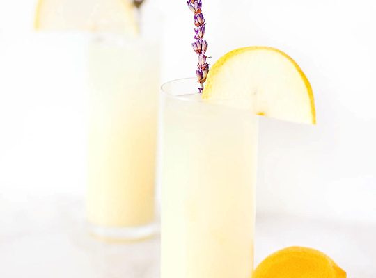 vodka pear lavender lemonade recipe - sugar & cloth