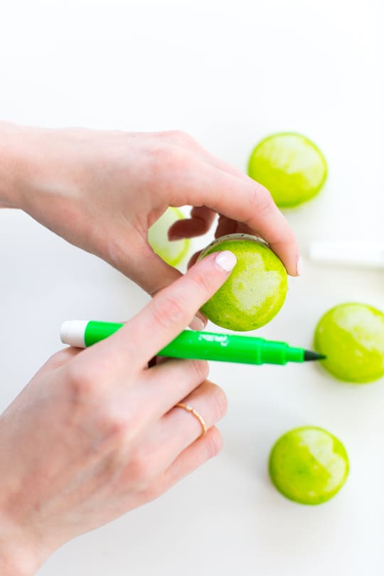 DIY Candied Apple Macarons- Sugar and Cloth