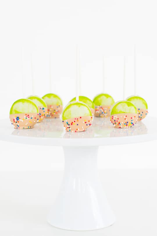 DIY Candied Apple Macarons- Sugar and Cloth