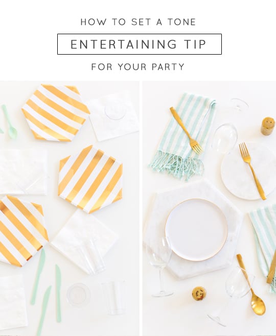 Tips for Entertaining for the Modern Host - Sugar and Cloth - Ashley Rose 