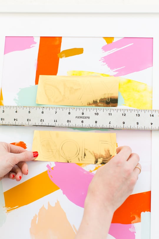 Download DIY Gold Foil Wall Art With Free Printables — Sugar & Cloth