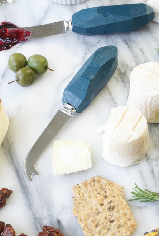 DIY Cheese knives - Sugar and Cloth