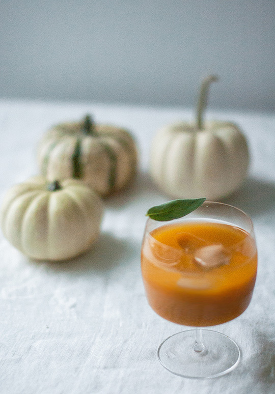 Spiced Pumpkin Punch with Persimmon Recipe
