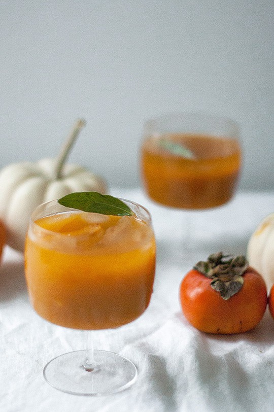 Pumpkin persimmon punch 9