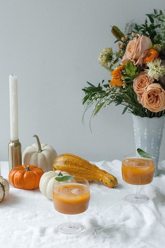 Pumpkin persimmon punch